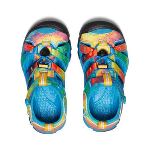 Keen Seacamp II CNX Blue/Original Tie Dye Little/Big Kids Sandals (Water Friendly) - shoekid.ca