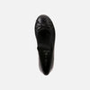 GEOX J PLIE&#39; B - SMOOTH LEATHER GIRLS BALLET SHOES