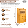 POGABOX„¢ Classic Potato, Onion, Garlic, Vegetable Storage Bin for Kitchen Organization| Mountable on Wall Floor or Pantry - HONEYCOMB - shoekid.ca