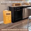 POGABOX„¢ Classic Potato, Onion, Garlic, Vegetable Storage Bin for Kitchen Organization| Mountable on Wall Floor or Pantry - HONEYCOMB - shoekid.ca