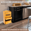 POGABOX„¢ Classic Potato, Onion, Garlic, Vegetable Storage Bin for Kitchen Organization| Mountable on Wall Floor or Pantry - HONEYCOMB - shoekid.ca