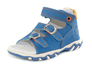 D.D. Step Toddler Boy Sandals AFO Friendly - Supportive Leather Shoes From Europe Kids Orthopedic - shoekid.ca