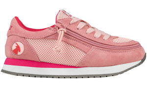 Pink/Pink BILLY Joggers - comfortable shoes for diabetes, plantar fasciitis, bunions, wide feet, wheelchair use, and orthotics.