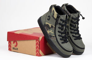 Olive Camo BILLY Street High Tops -Shoekid.ca