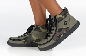 Olive Camo BILLY Street High Tops -Shoekid.ca