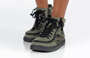 Olive Camo BILLY Street High Tops -Shoekid.ca