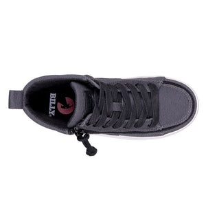 Billy CS Sneaker Kids Black High Top Adaptive Sneaker (EasyOn) - shoekid.ca