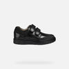 GEOX J RIDDOCK B. F - SMO. LEA BLACK - Shoekid.ca