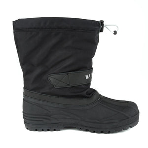 Premium quality snowboots with fleece insulation and waterproof upper in black color. Thanks to its high level of specialization, D.D. Step knows exactly what your child’s feet need, to develop properly in the various phases of growth. The exceptional comfort these shoes provide assure the well-being and happiness of your child.