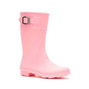 Kamik Kids Raindrops Pink Girls Rain Boot (Made in Canada) - shoekid.ca