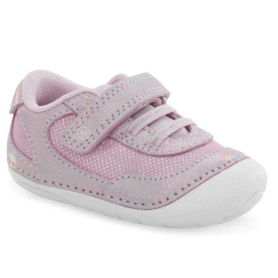 Stride Rite Baby Girls Jazzy Pink Purple First Walker Shoes - shoekid.ca