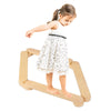 TippyToe Wooden Kids Balance Beam, Imaginative Play for Development, Coordination Motor Skills Kids Balance Board - shoekid.ca