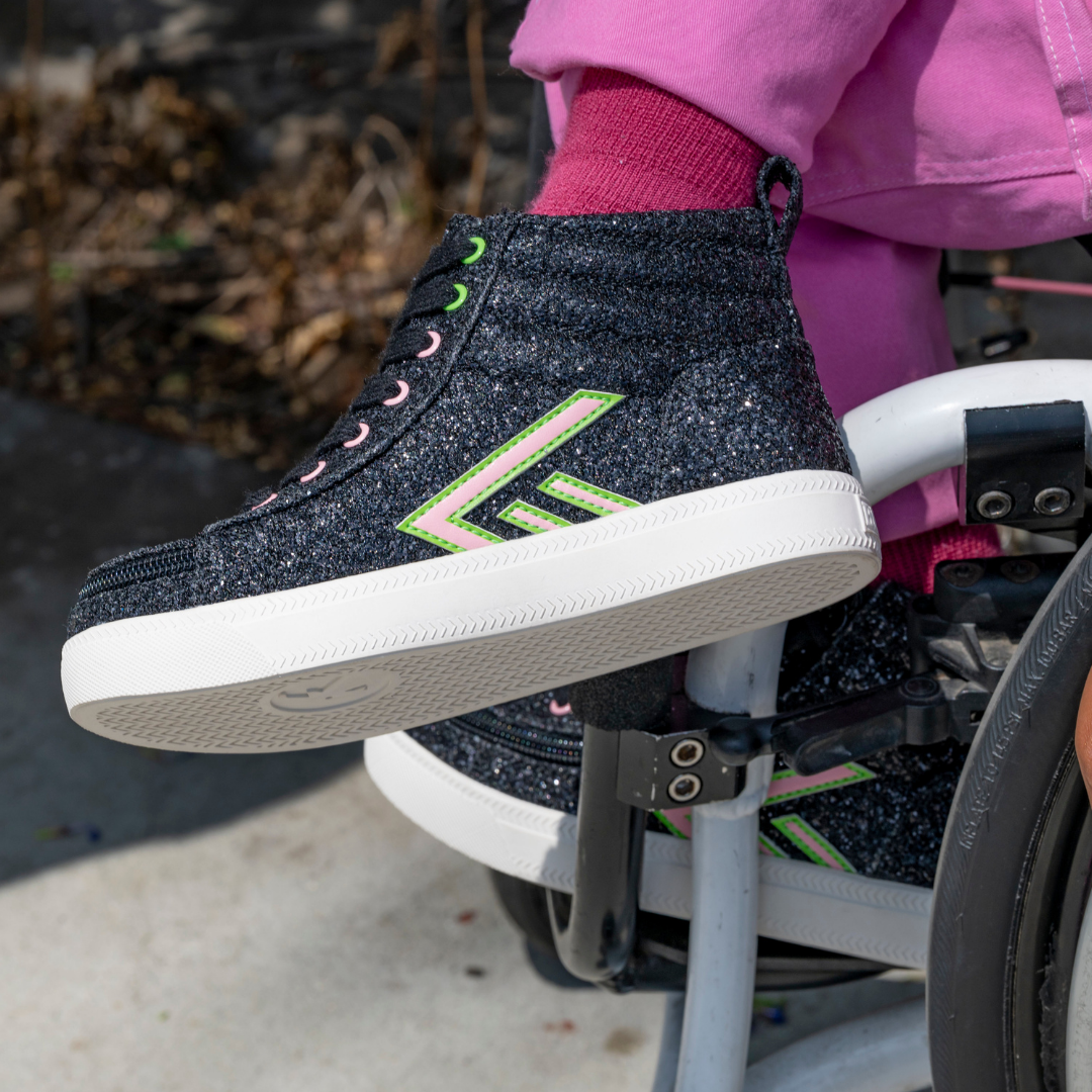 Wicked Black Glitz BILLY CS 2.0 High -Shoekid.ca