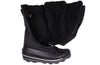 Black BILLY Ice II Winter Boots, insulated for warmth, ideal for diabetes, plantar fasciitis, bunions, and orthotics users.