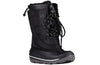 Black BILLY Ice II Winter Boots for diabetes, plantar fasciitis, bunions, wide and extra wide feet, and orthotic support.