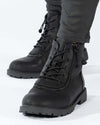 Kid&#39;s Black BILLY Boots -Shoekid.ca