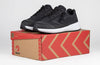 Black BILLY Goat CPMA Certified AFO-Ready Shoes on Box for Men, Wide Width, Orthopedic, Ankle Support, Easy Zipper Entry.