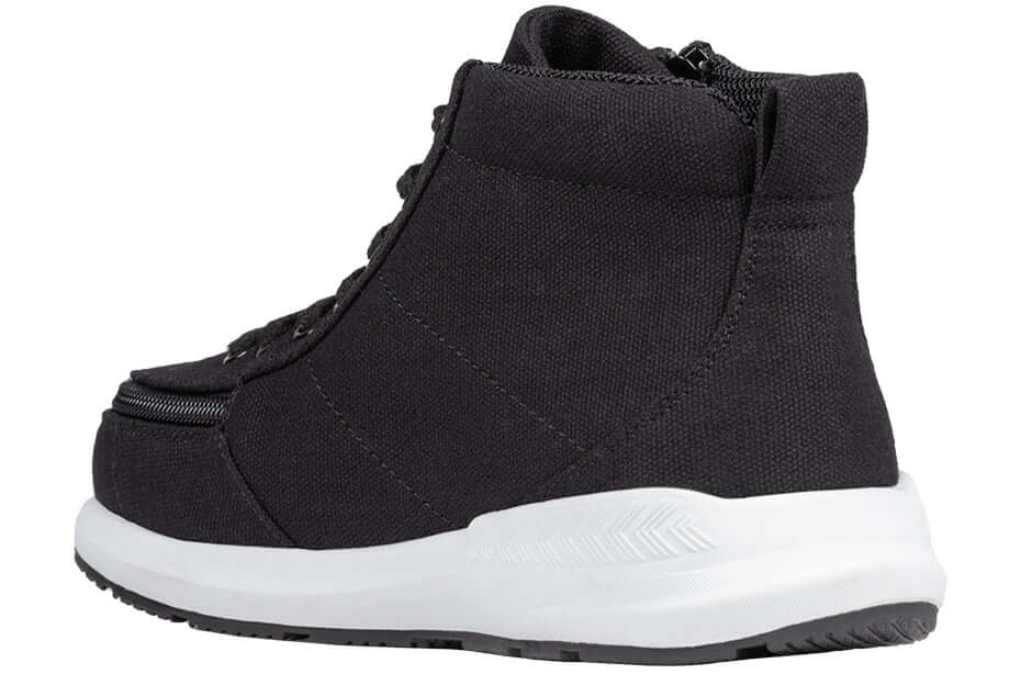 Black BILLY Goat Classic High Top CPMA Certified AFO-Ready -Shoekid.ca