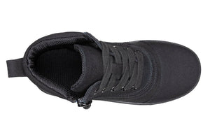 Black to the Floor BILLY D|R Short Wrap High Tops -Shoekid.ca