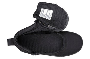 Black to the Floor BILLY D|R Short Wrap High Tops -Shoekid.ca