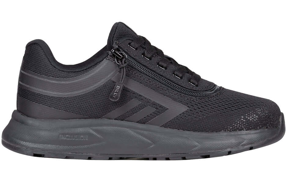 Black to the Floor BILLY Sport Inclusion Athletic Sneakers -Shoekid.ca