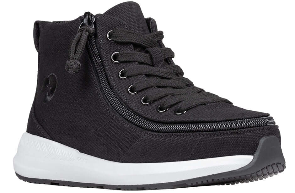 Black BILLY Goat Classic High Top CPMA Certified AFO-Ready -Shoekid.ca