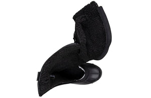 Black Billy Ice II Winter Boot with easy access design, ideal for diabetes, plantar fasciitis, bunions, and orthotics.