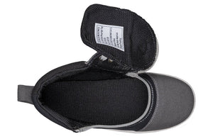 Grey Colorblock BILLY D|R Short Wrap High Tops -Shoekid.ca