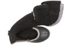 Top view of open Grey BILLY Ice Winter Boots showing insulated interior, ideal for shoes for diabetes, plantar fasciitis, and wide feet.