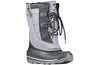 Grey BILLY Ice Winter Boots for Diabetic, Plantar Fasciitis, Bunions, Wide and Extra Wide Feet, Orthotics, Wheelchair Use.