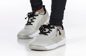 Grey/Black BILLY Sport Court Athletic Sneakers -Shoekid.ca
