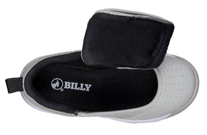 Grey/Black BILLY Sport Court Athletic Sneakers -Shoekid.ca