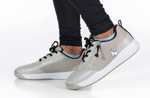 Grey/Black BILLY Sport Court Athletic Sneakers -Shoekid.ca