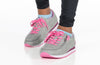 Grey/Fuchsia BILLY Joggers -Shoekid.ca