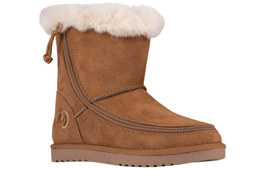 Kids chestnut BILLY Cozy warm-lined winter boot with roomy fit