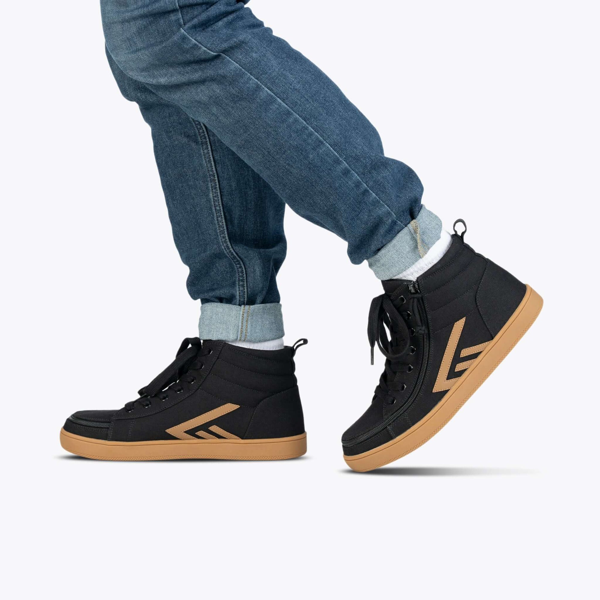 Men&#39;s Black/Gum BILLY CS High 2.0 -Shoekid.ca