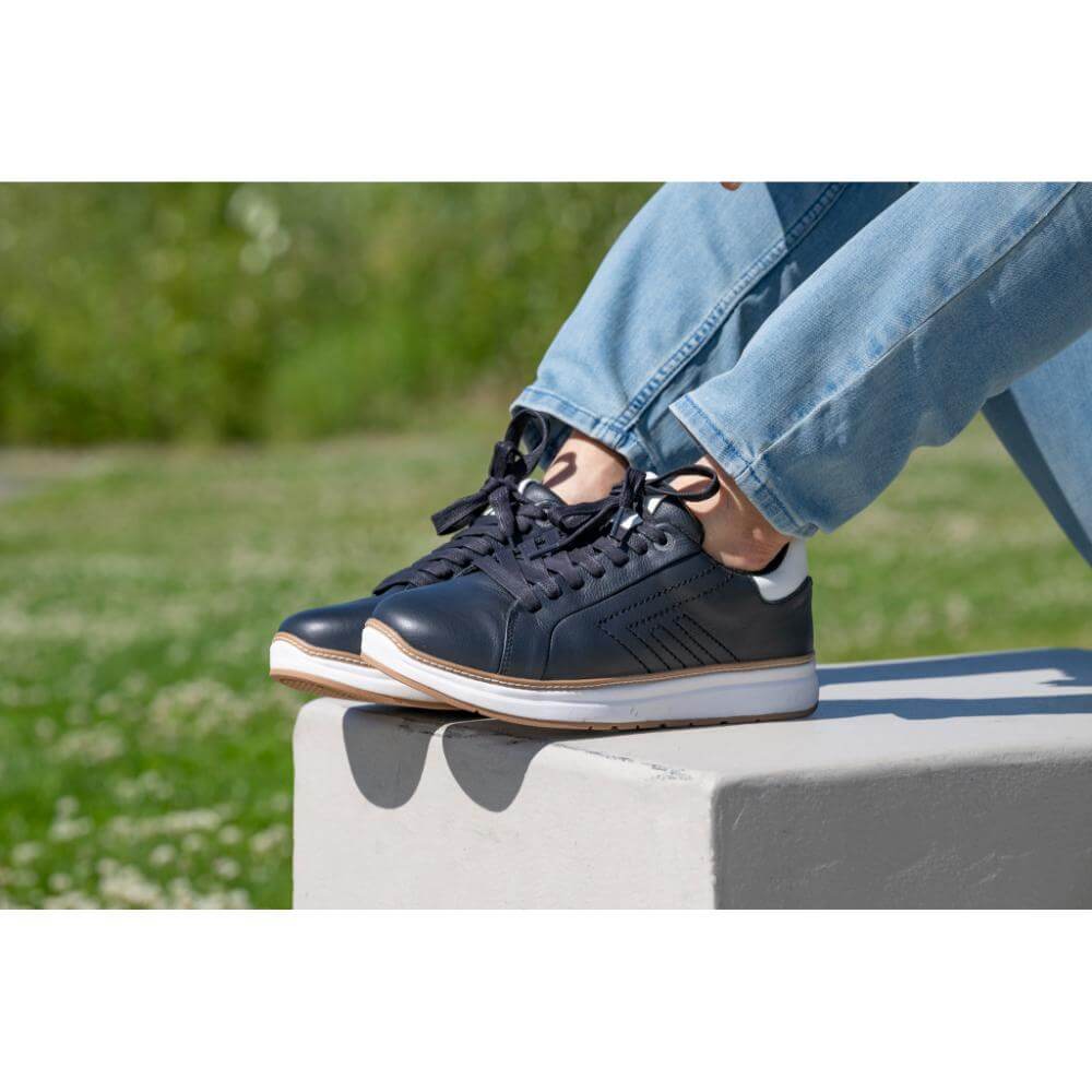 Men&#39;s Black Leather BILLY Comfort Luxe -Shoekid.ca