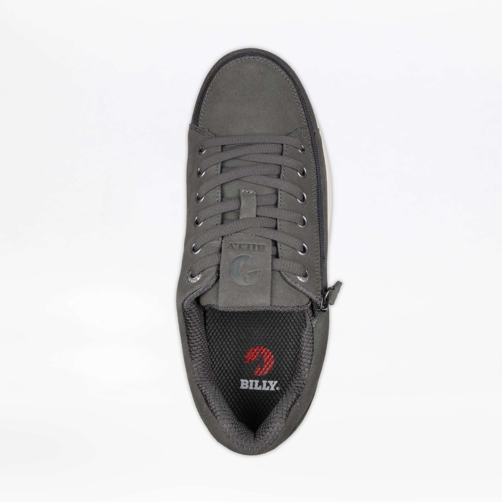 Men&#39;s Charcoal Suede BILLY Comfort Plush -Shoekid.ca