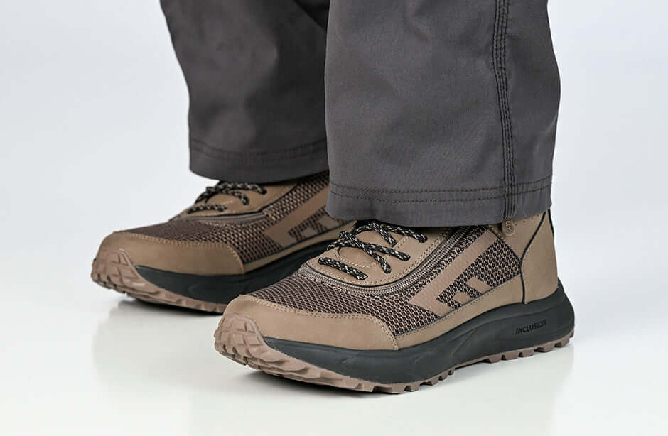 Men&#39;s Taupe BILLY Inclusion Trail Boots -Shoekid.ca