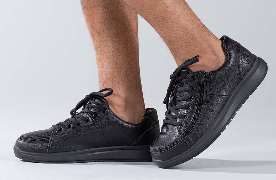 Men's Black to the Floor BILLY Work Comfort Lows (CPMA Approved) -Shoekid.ca