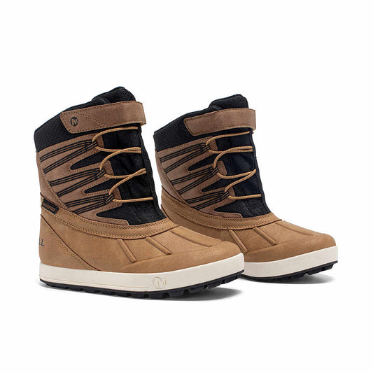 Merrell Snow Bank 5.0 boys' waterproof winter boot, rated to -32C