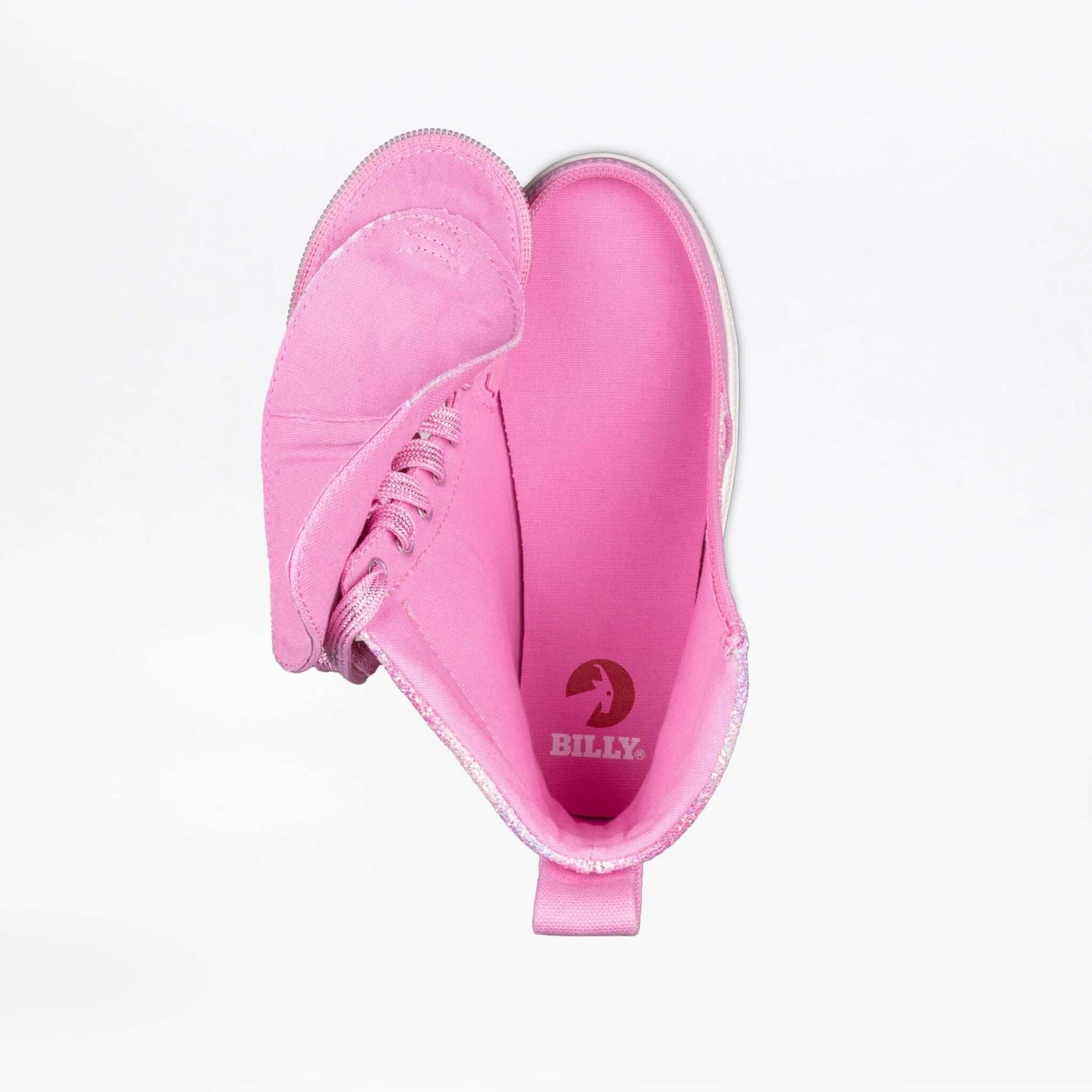 Pink Glitz BILLY Classic Lace High -Shoekid.ca