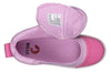 Pink BILLY Street Short Wrap High Tops for kids with zipper, easy on and off, fashionable and functional toddler shoes.