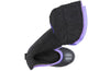 Top view of open Purple BILLY Ice Winter Boots for Kids, AFO friendly design with insulated inner fabric for warmth.