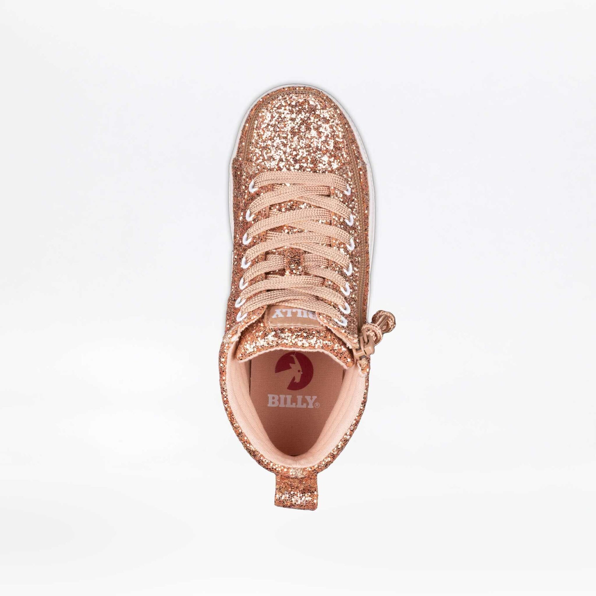 Rose Gold Glitz BILLY CS 2.0 High -Shoekid.ca