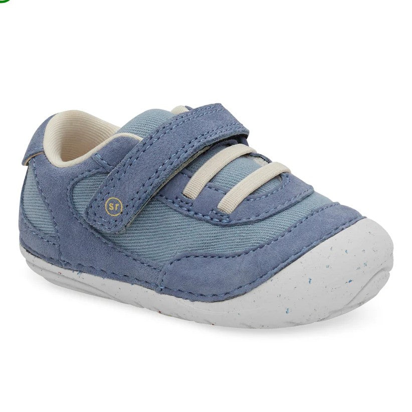Stride Rite Baby Toddler Sprout Blue First Walker Shoes - shoekid.ca