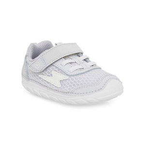 Stride Rite Little Kid's Soft Motion Zips Runner - Grey - shoekid.ca