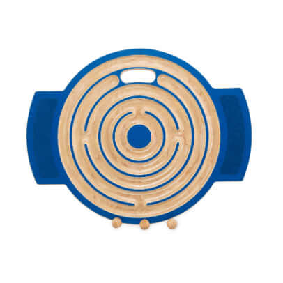 Mindful Moves: TippyToe Eco-Friendly Wooden Labyrinth Balance Board - A Creative Journey of Coordination &amp; Puzzle-Solving for Ages 4-14 - shoekid.ca