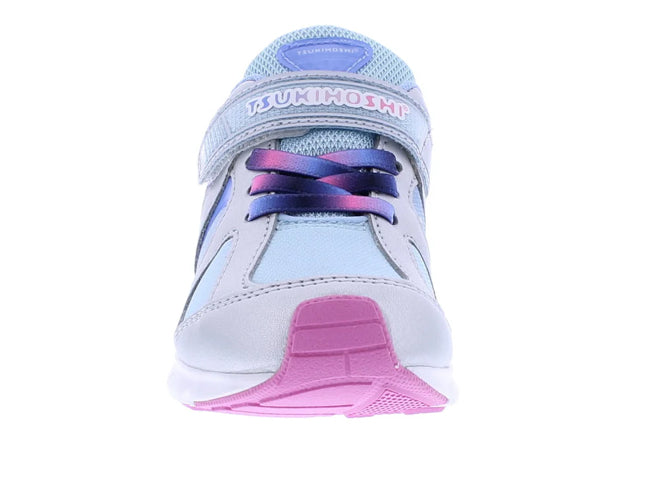 Tsukihoshi Rainbow Silver Sky Girls Running Shoes Machine Washable
