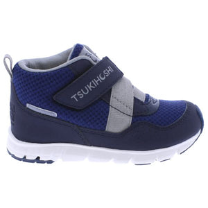 Tsukihoshi Tokyo 100% Navy Waterproof Boys Casual Sneaker (Machine Washable) - shoekid.ca